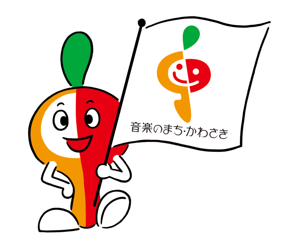 かわさきミュートンイラスト
