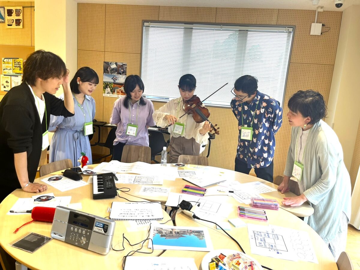 ８小節プロジェクトワークショップ風景